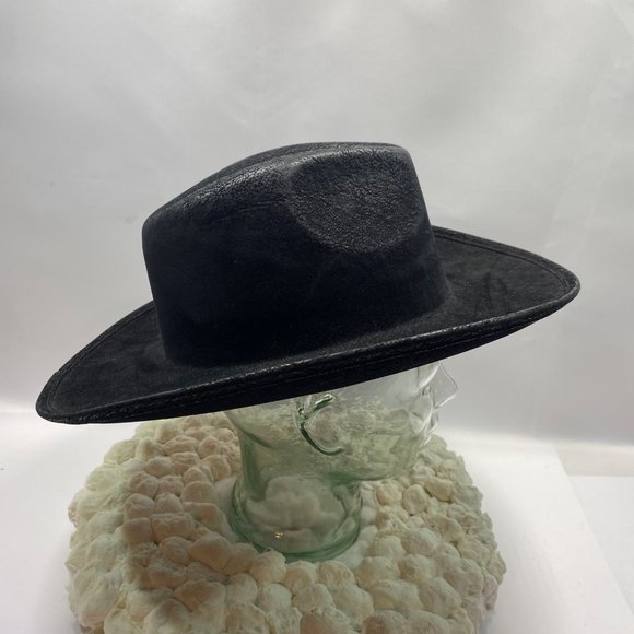 Black Suede Cowboy Hat main image 12